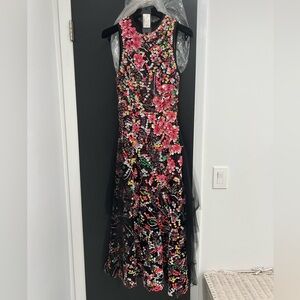 Elie Saab Pre-SS 2017 Runway Gown | Floral Sequin Embellished | NWT | Size 36